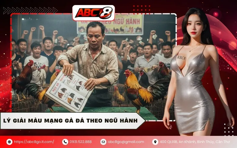 Lý giải màu mạng gà đá theo Ngũ Hành